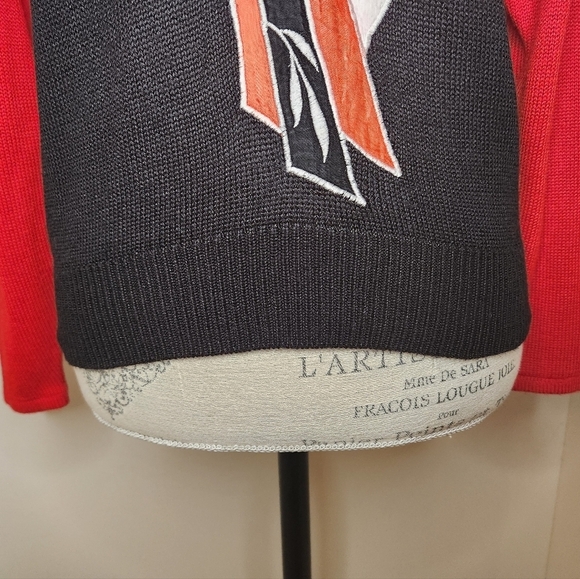 Vintage 80s Franco Valeri knit sweater - Picture 7 of 8
